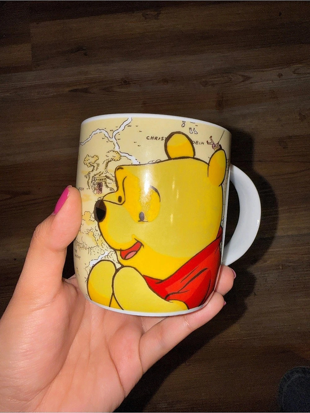 Disney Winnie the Pooh mug Yellow